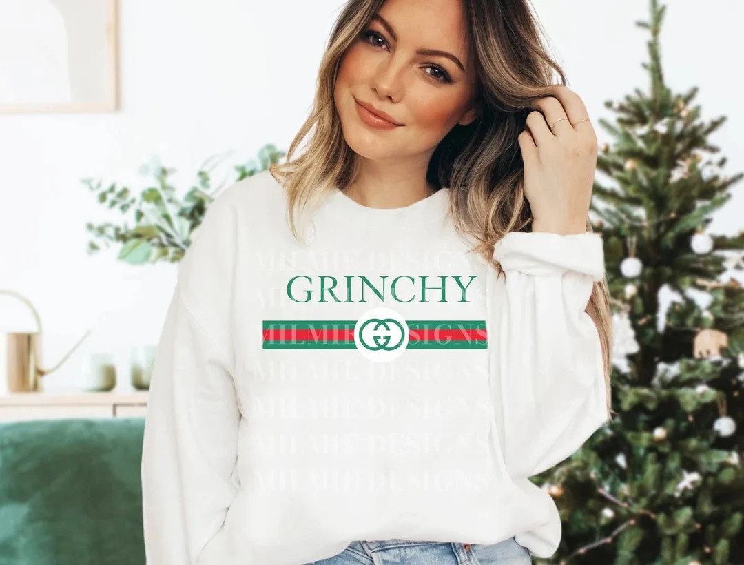 Grinchy Sweatshirt, Christmas shirt, Grinch Sweatshirt, Trendy Holiday sweatshirt, Christmas Shirts  | Etsy (US)