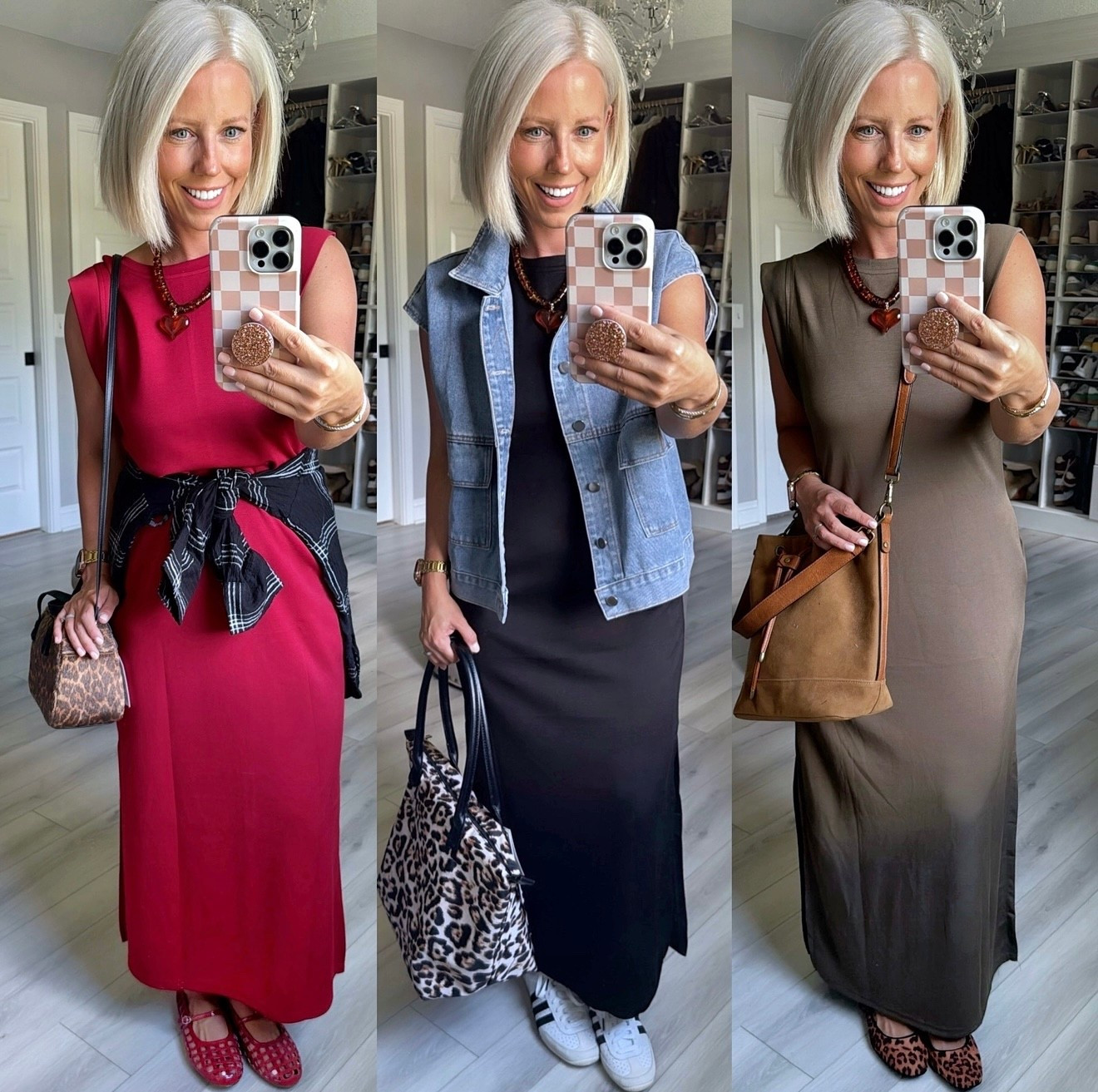 These awesome dresses are back and on sale for under $20!!! These have sold out in the past so grab them now while they are fully stocked!!!
⬇️⬇️⬇️
Dresses size small
Vest medium 

#LTKSeasonal #LTKSaleAlert #LTKOver40