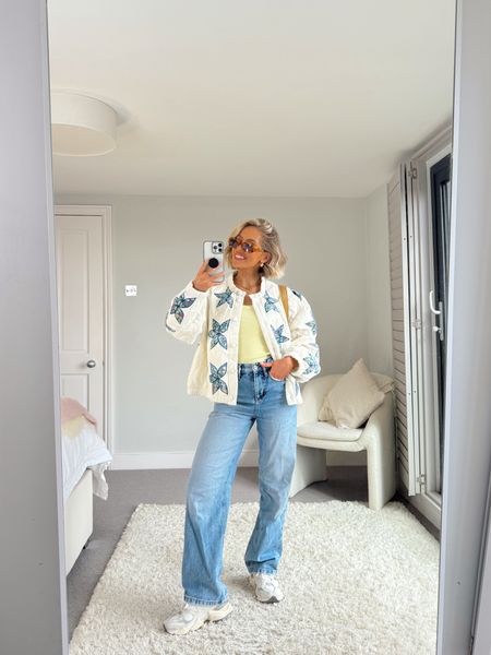 Spring summer blue jean outfit idea!! I wear a size L in the jackets for reference 

#LTKSeasonal #LTKstyletip #LTKeurope