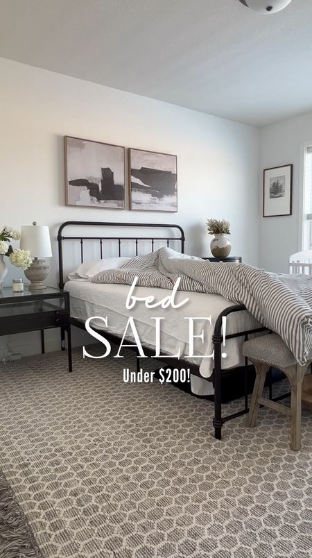 This bed is so good for a guest or kids room! It’s on sale for under $200. Solid and sturdy. This great textured rug is on clearance!

#LTKSaleAlert #LTKHome #LTKStyleTip