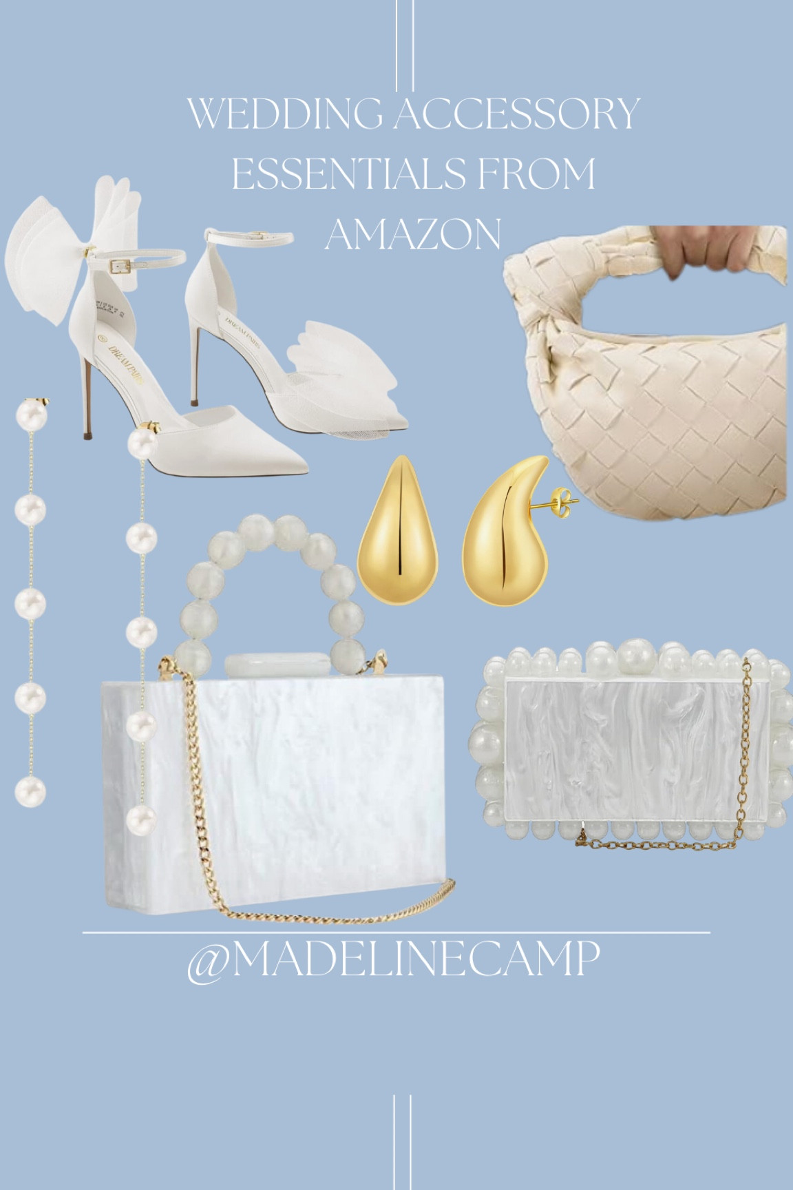 A few must haves for the bride--all so adorable🤍

#LTKfindsunder50 #LTKSeasonal #LTKwedding