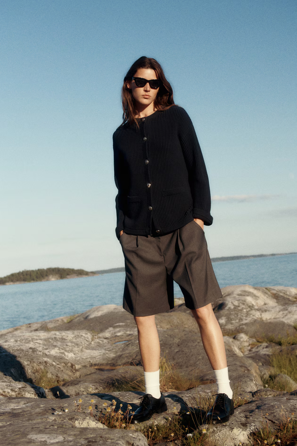 Rib-Knit Cardigan | H&M (US + CA)