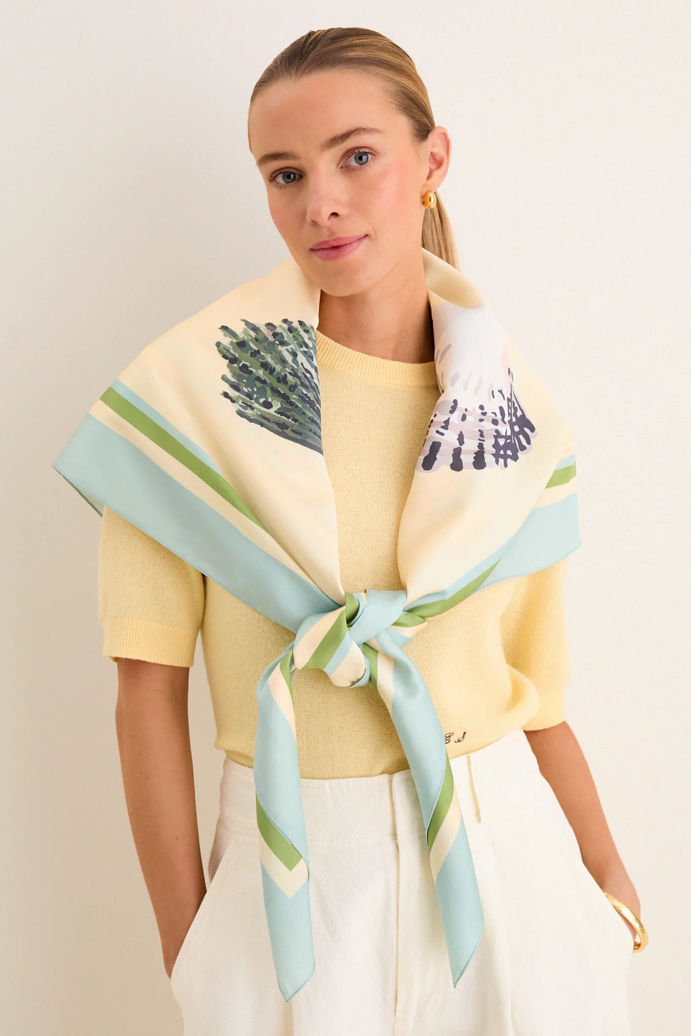 Painted Shells Large Scarf | Tuckernuck (US)
