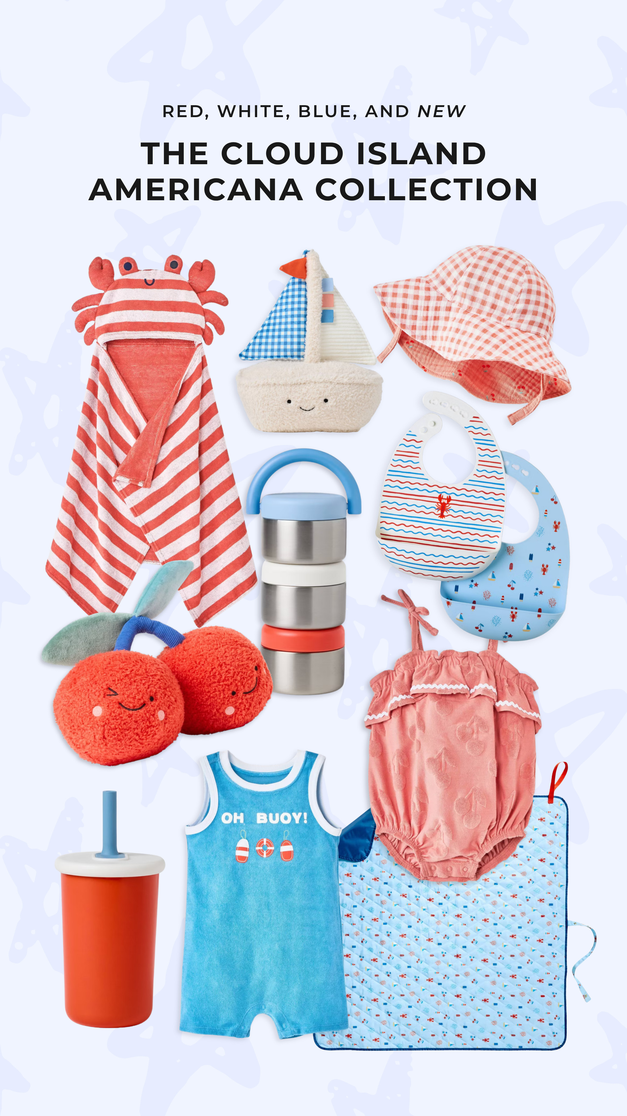 Red, white, blue… and brand NEW 🇺🇸✨ Meet the latest Americana Collection from Cloud Island!

#LTKSeasonal #LTKBaby #LTKKids