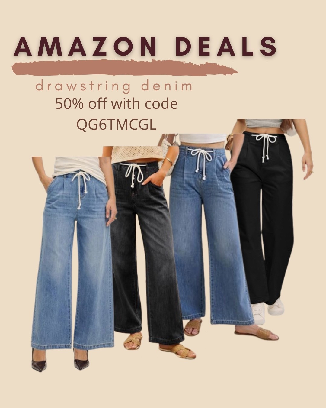 $18 ends 9/24

Amazon fashion
Amazon deals
Drawstring denim
Comfy outfit

#LTKSaleAlert