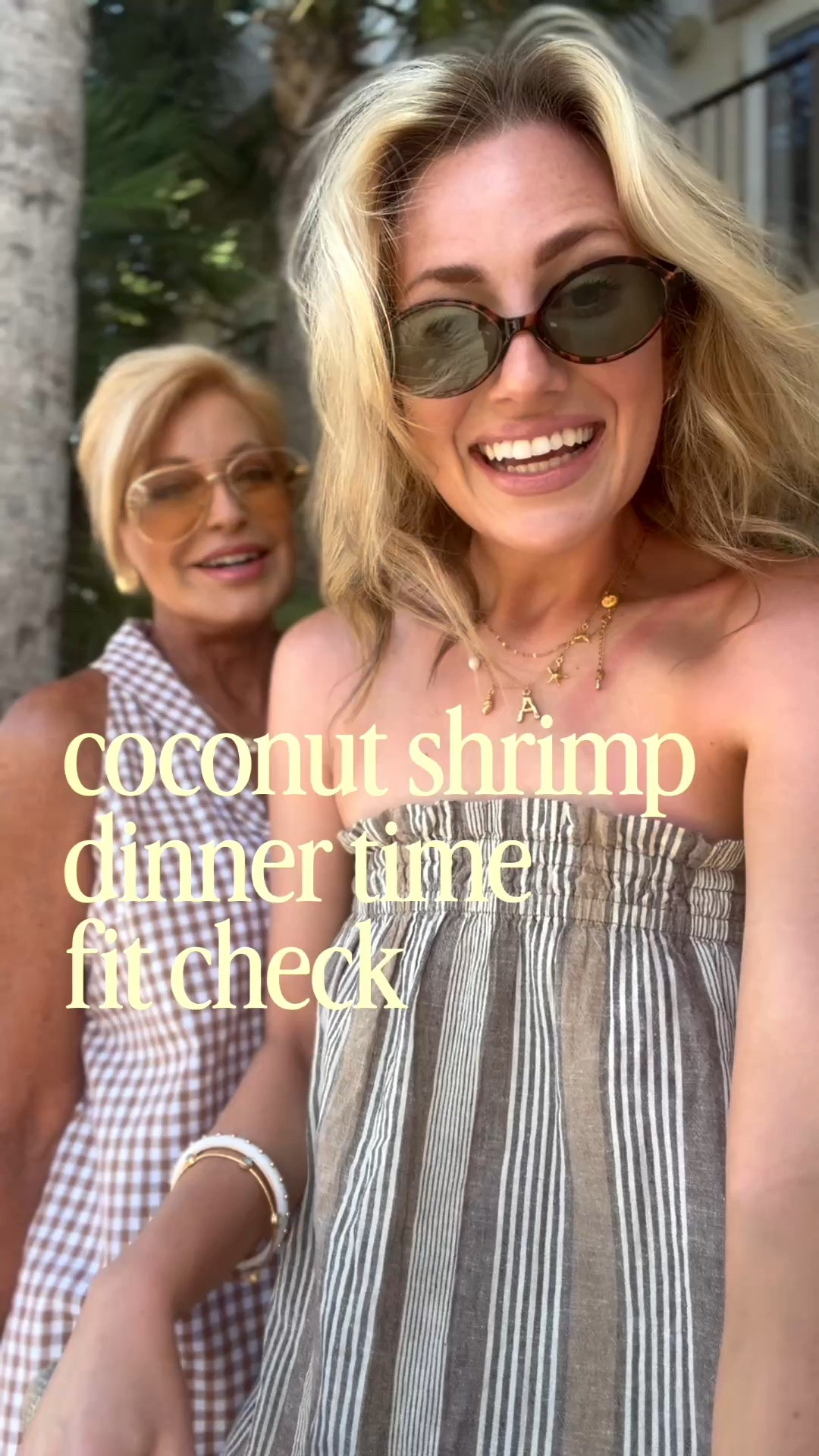 we found the coconut shrimp!!!
dinner time fit check!!
@fashionknowsnoage  is in a small in her amazon set, im in an xs in my free people set!

#LTKTravel #LTKootd #LTKgrwm