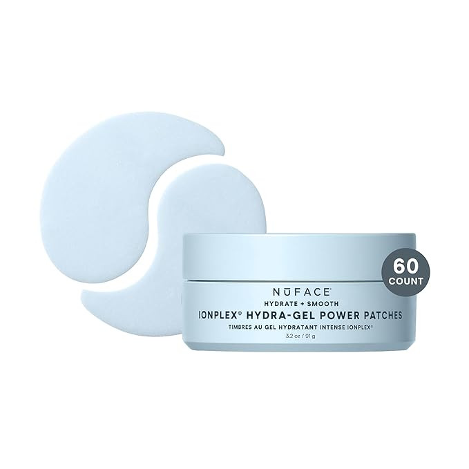 NuFACE IonPlex Hydra-Gel Power Under Eye Patches - Gel Under Eye Mask for Puffy Eyes & Dark Circl... | Amazon (US)