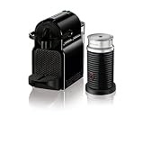Nespresso Inissia Espresso Maker with Aeroccino Milk Frother by De'Longhi, Black | Amazon (US)
