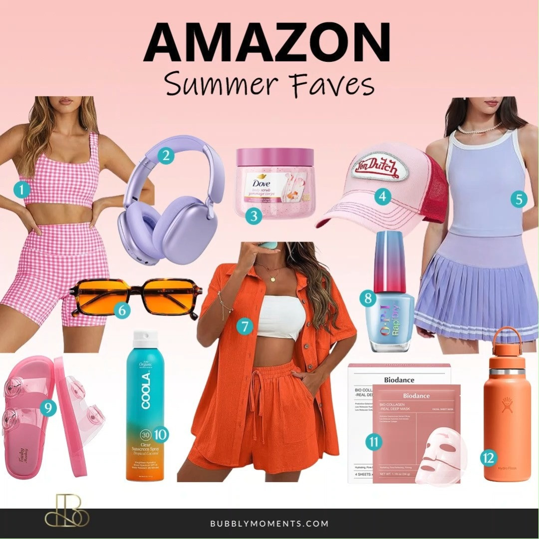 Amazon Summer Faves for Women! 🌸 Check out this collection of cute and easy-to-style fashion finds for summer. From dresses and matching sets to sandals, bags, and everyday basics, there’s something for every style. These picks are great for vacations, beach days, weekends, or everyday wear. Save your favorites and come back for more Amazon fashion finds, outfit ideas, and seasonal trends. Follow for daily fashion inspiration and discover more must-have summer styles.
#LTKBeauty #LTKStyle #LTKFinds #AmazonFinds #AmazonFashion #AmazonSummer #SummerFaves #SummerStyle #WomensFashion #OOTD #OutfitIdeas #FashionFinds #StyleInspo #SummerOutfits #CasualStyle #VacationStyle #BeachStyle #EverydayStyle #AmazonFavorites #FashionTrends #StyleGoals 

 