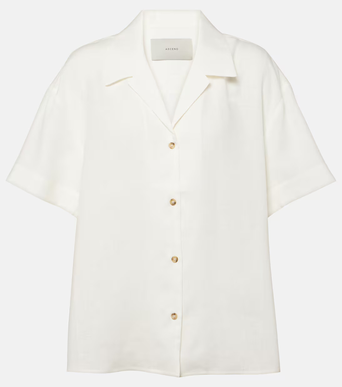 Prague linen bowling shirt | Mytheresa (UK)