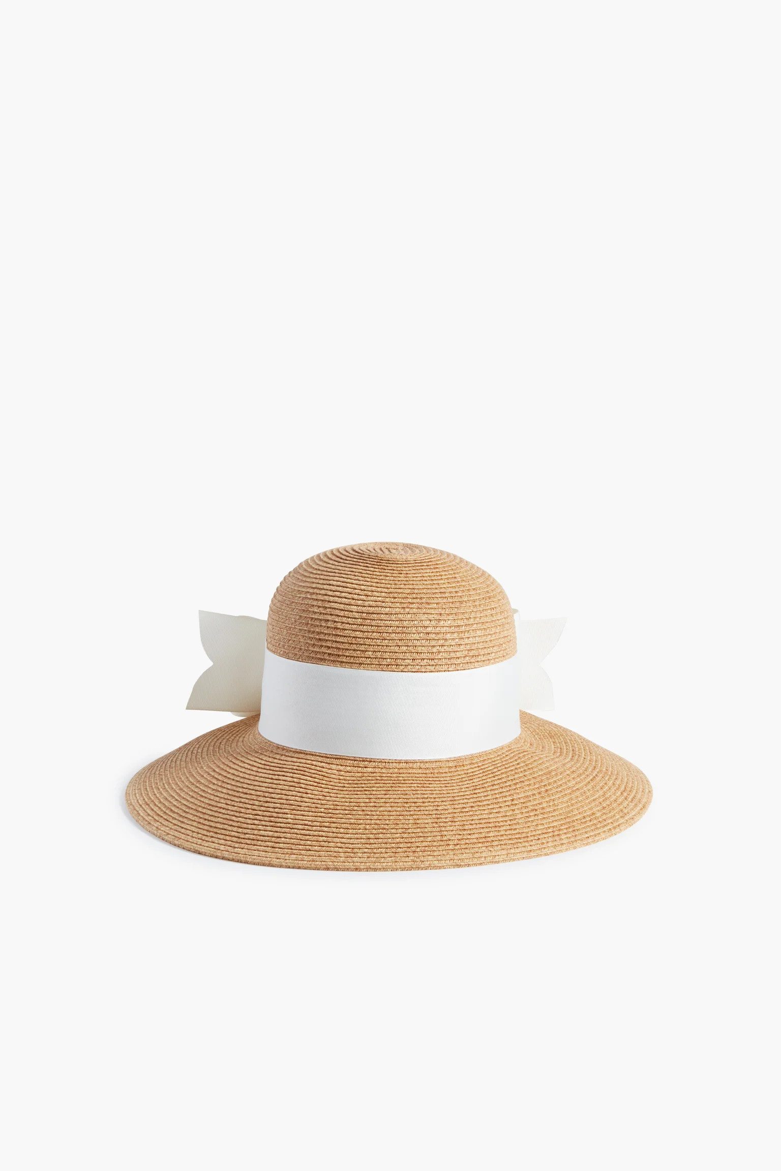 Exclusive Cream Packable Wide Bow Sunhat | Tuckernuck (US)