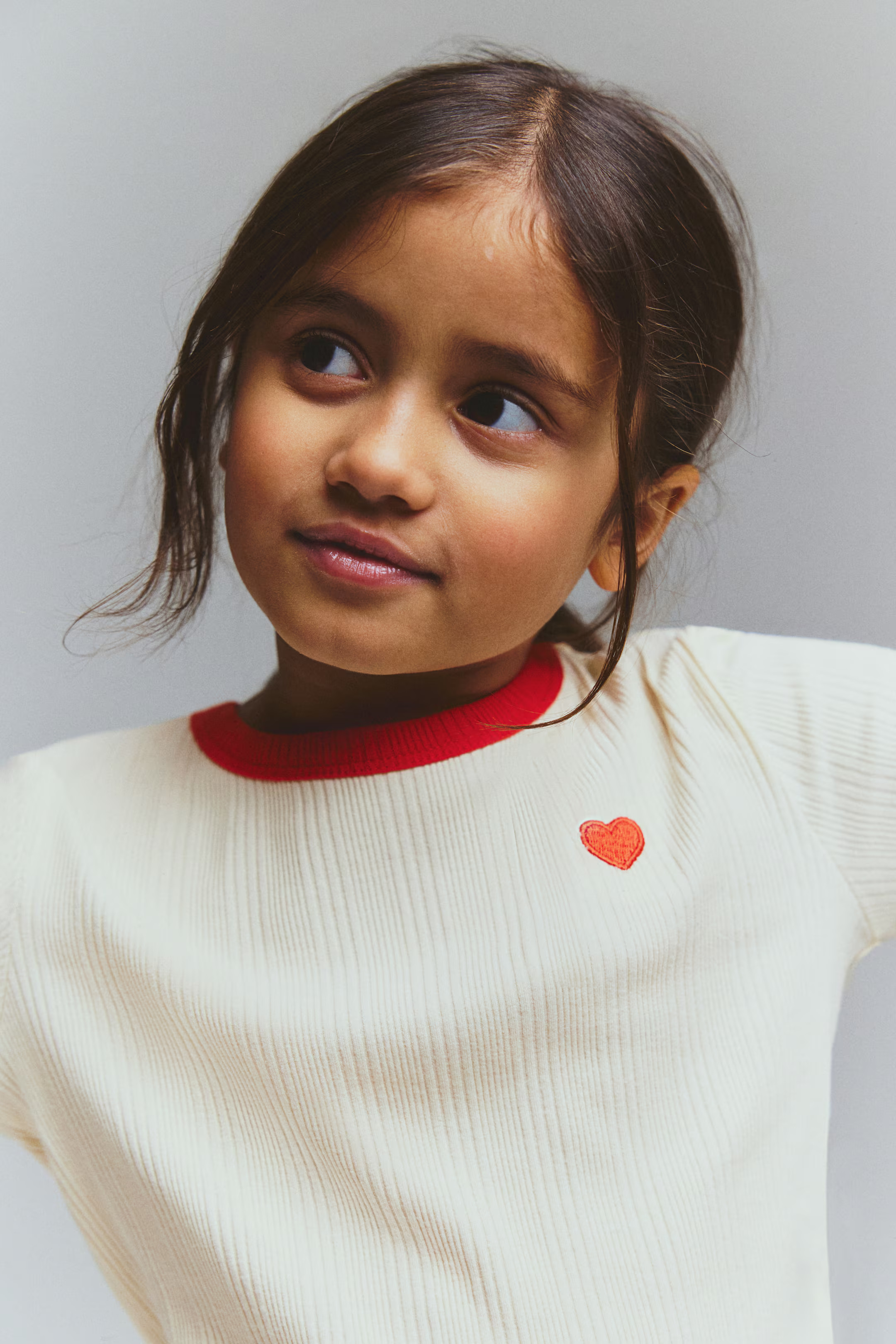 Embroidery-Detail Jersey Top | H&M (US + CA)