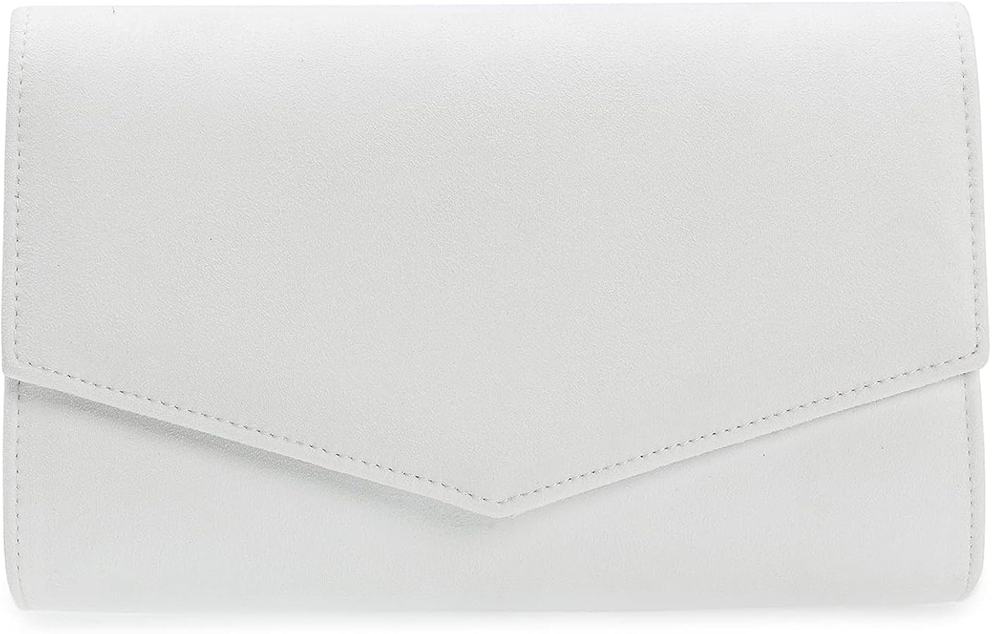 IXEBELLA Women Evening Bag Dressy Clutch Handbag Faux Suede Purse for Wedding | Amazon (US)