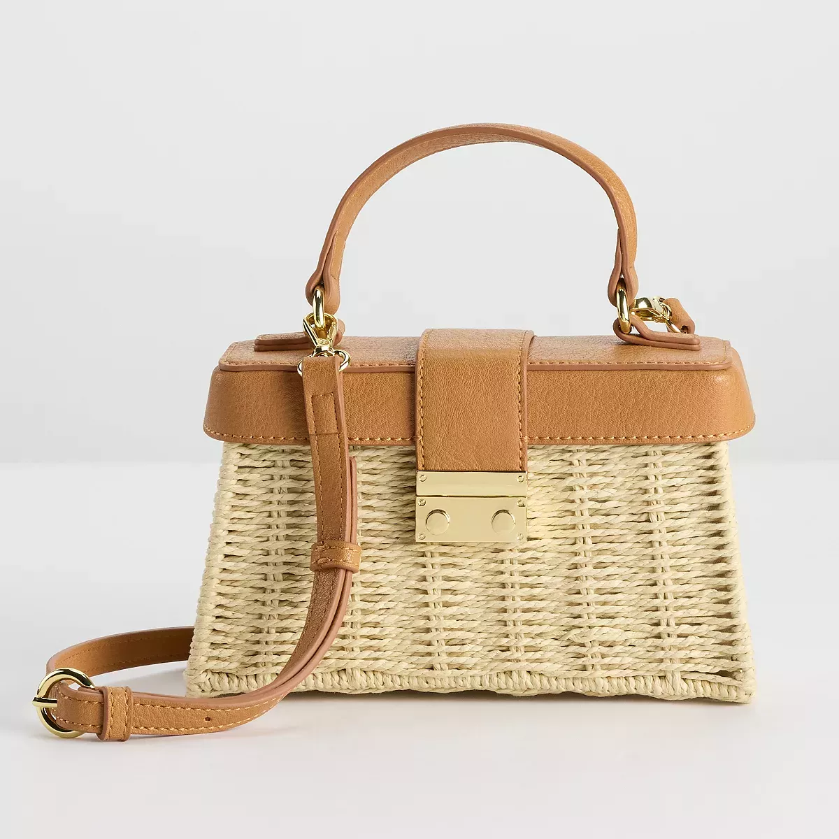 LC Lauren Conrad Floral **TOTE** Bag with small zipper purse Size