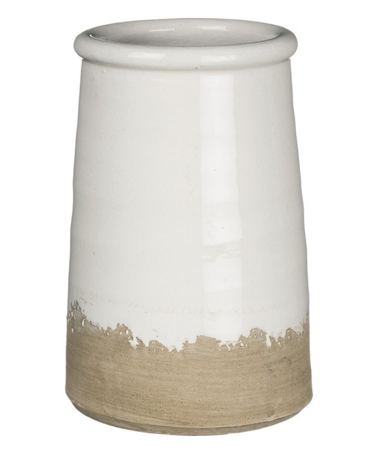 Sullivans Decor Vases WH - White Natural Vase | Zulily