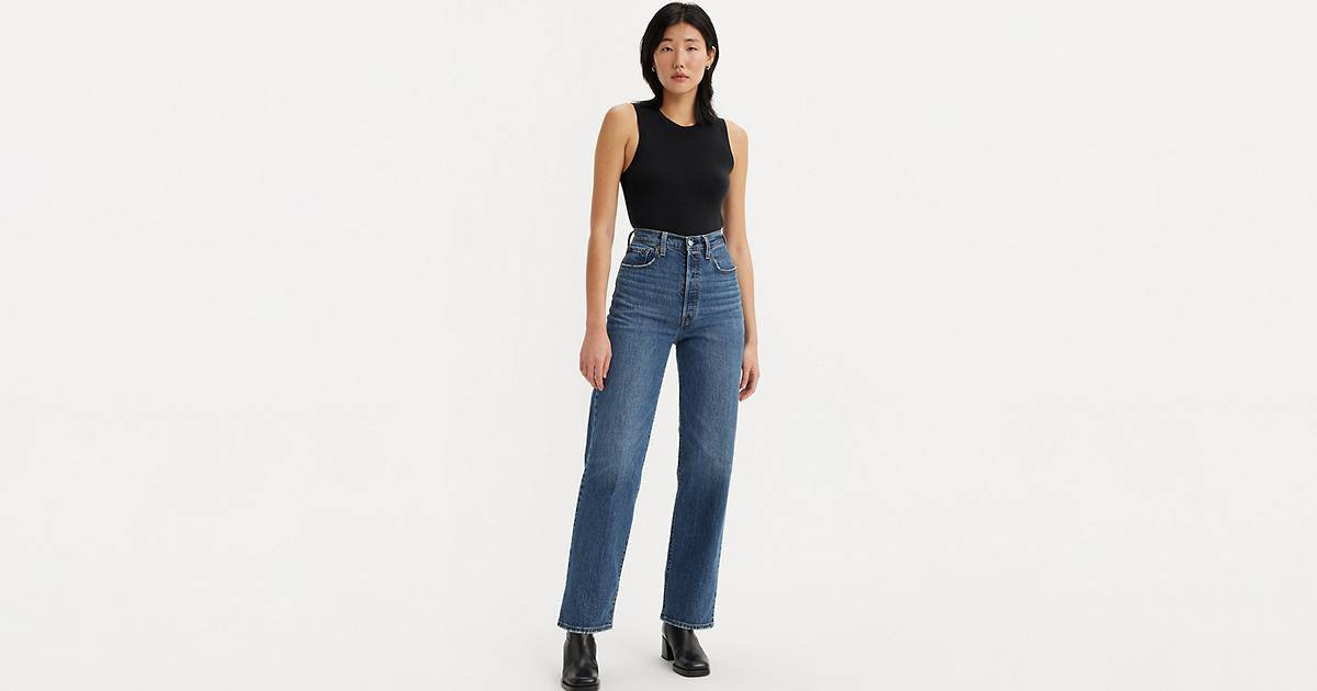 Ribcage Straight Ankle Jeans | Levi's (UK)