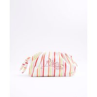 River Island Multi Colour Striped Towel Make Up Bag | River Island UK & IE