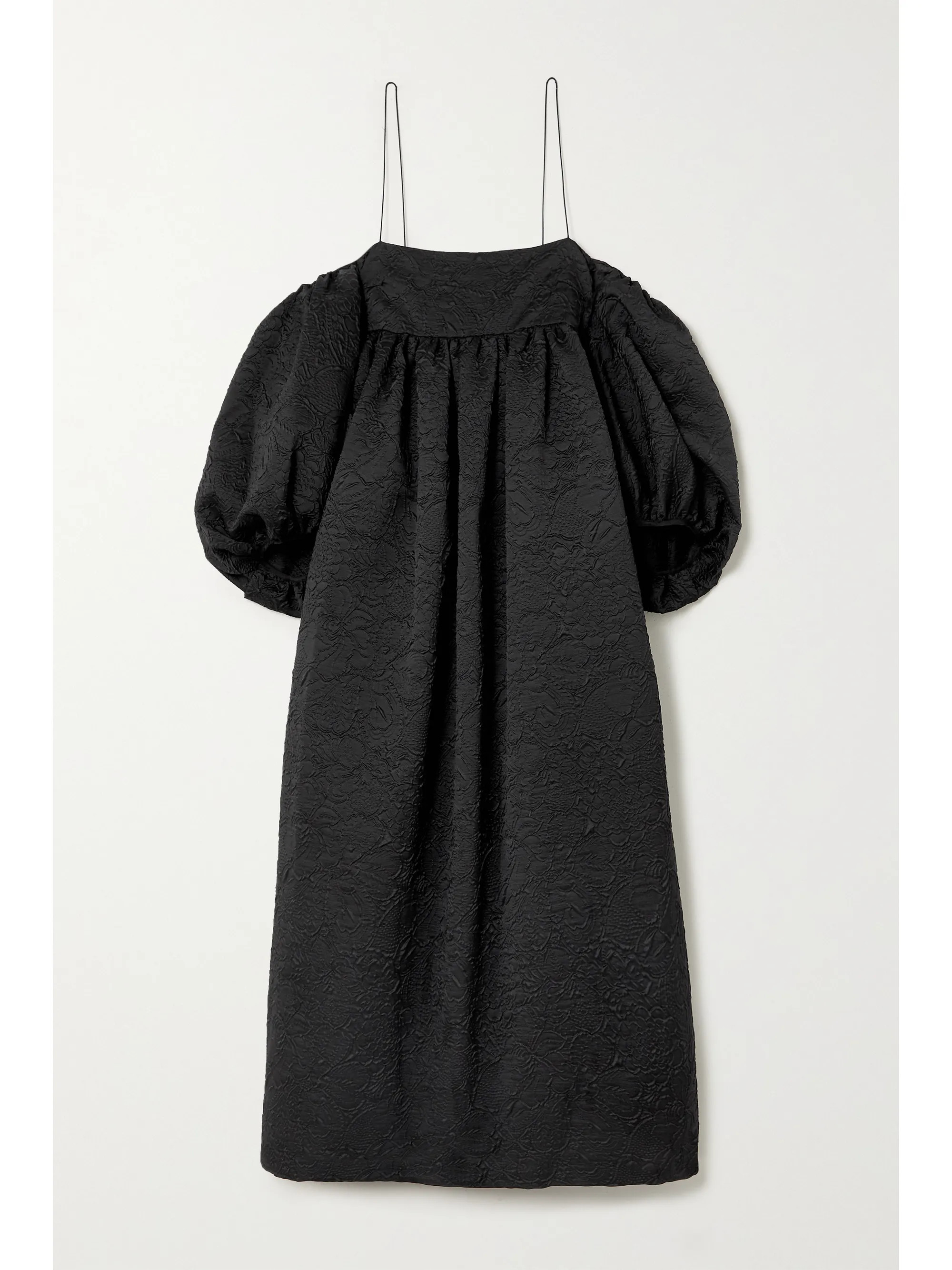 Holly oversized matelassé satin dress | NET-A-PORTER (UK & EU)