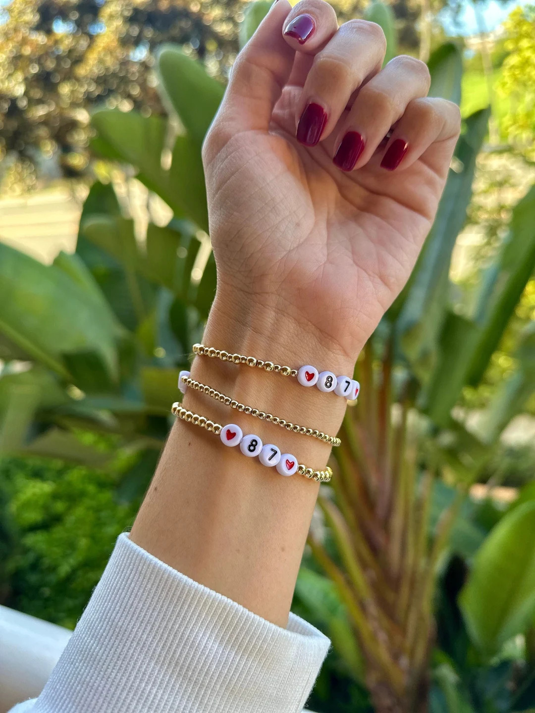 Taylor Swift Bracelets / Travis Kelce Bracelet / Kansas City - Etsy | Etsy (US)