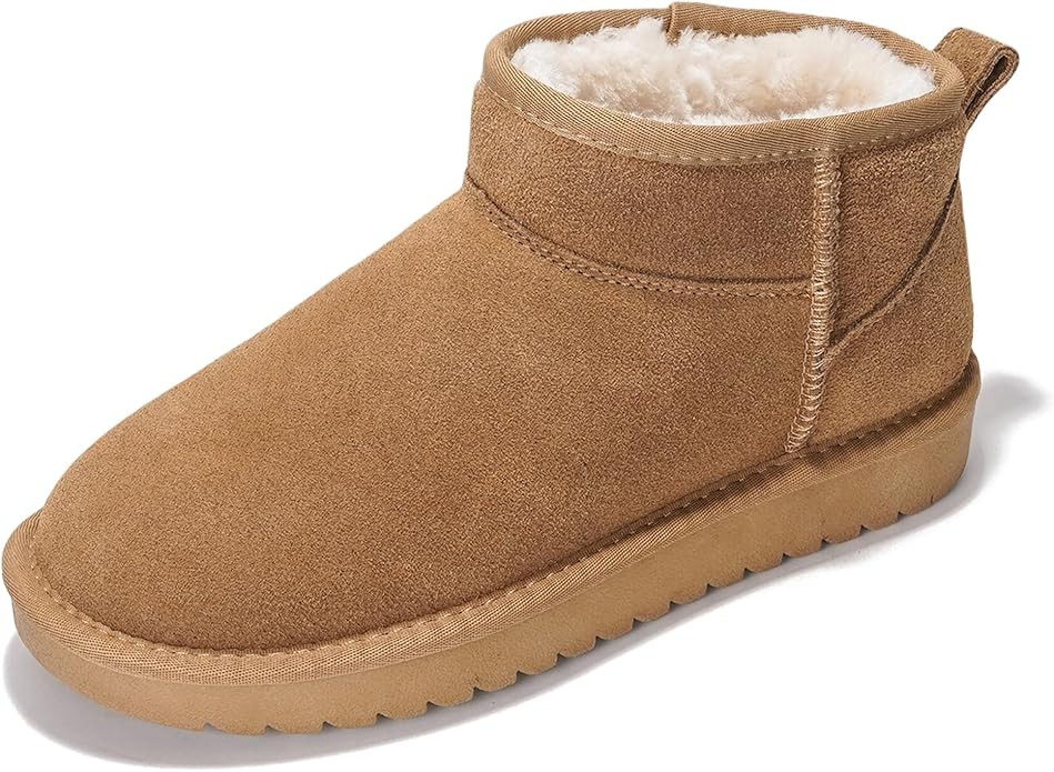 Project Cloud 100% Genuine Leather Ankle Boots for Women - Water Resistant with Memory Foam Insol... | Amazon (US)