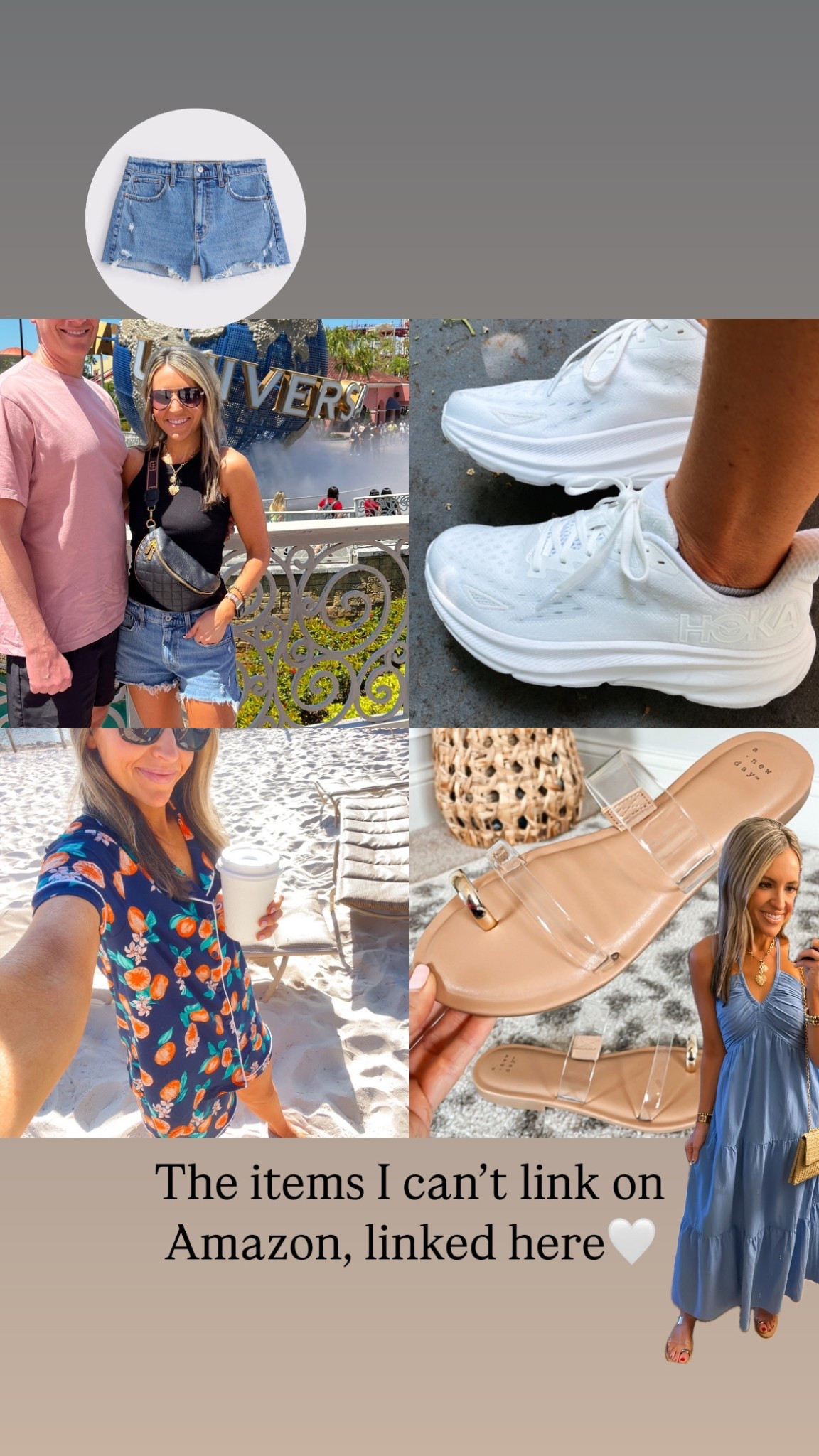 Everything that isn’t on Amazon, is found here!! 🤩 favorite denim shorts, my FAV neutral sandals that I wear with everything! Softest and cutest pajama set! 

What I wore on our 7 day vacation! 

#LTKFindsUnder50 #LTKStyleTip #LTKSaleAlert