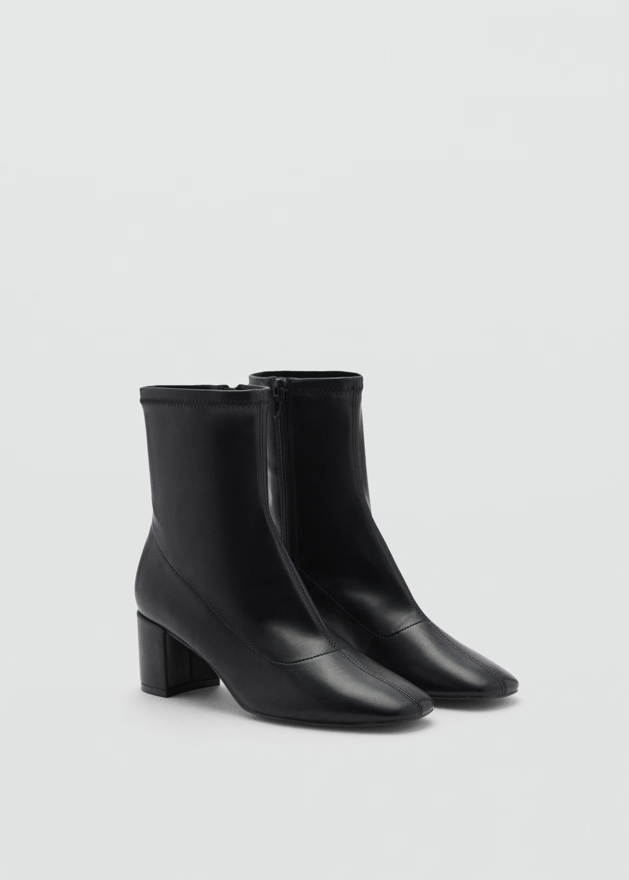 Block-heel ankle boots - Women | MANGO USA | Mango (US/MX/AU)