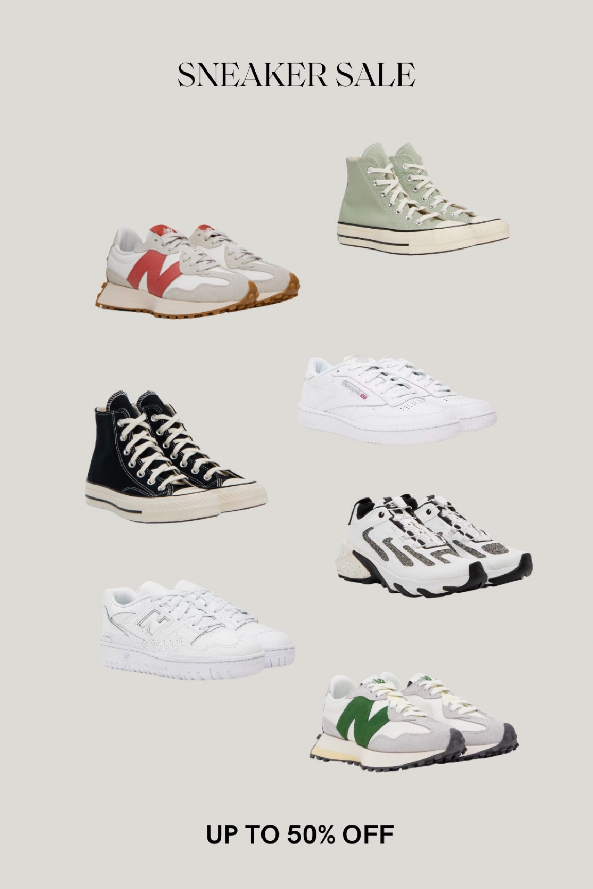 Sneakers and more up to 50% off! 👟 plus they actually have sizes! 

#LTKshoecrush #LTKCyberWeek