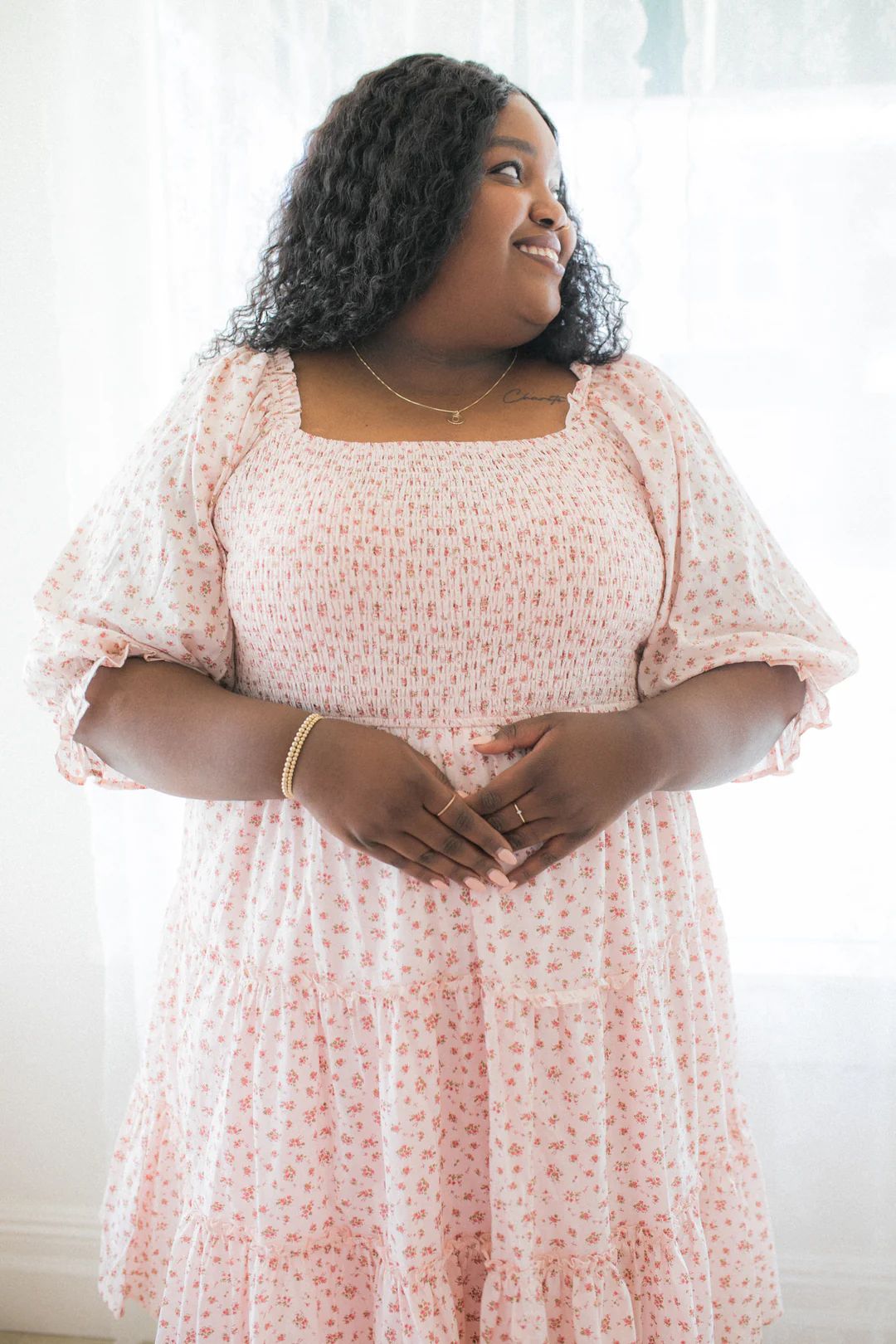 Madeline Dress In Pink | Ivy City Co