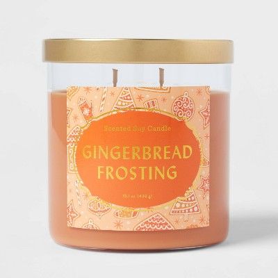 Lidded Glass Jar Candle Gingerbread Frosting - Opalhouse™ | Target