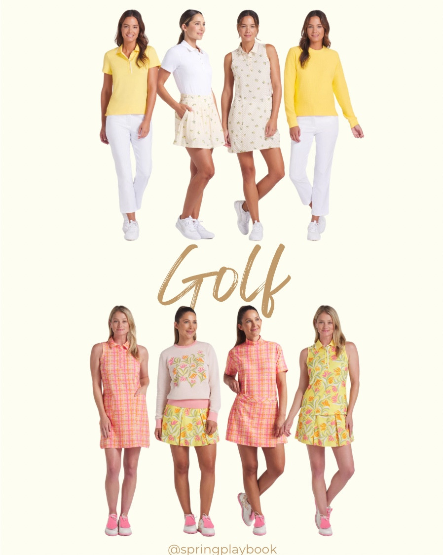 Puma x Dani Dazey golf apparel! Athletic skirts, athletic dresses, polo tops  This yellow looks great with all Spring fans. Swipe for swatches. 

#createdcolorful #createdcolorfulspring #hocspring #tcispring #pcaspring #lightspring #warmspring #truespring #brightspring #clearspring #paintboxspring #bluespring

#LTKActive #LTKSaleAlert #LTKOver40