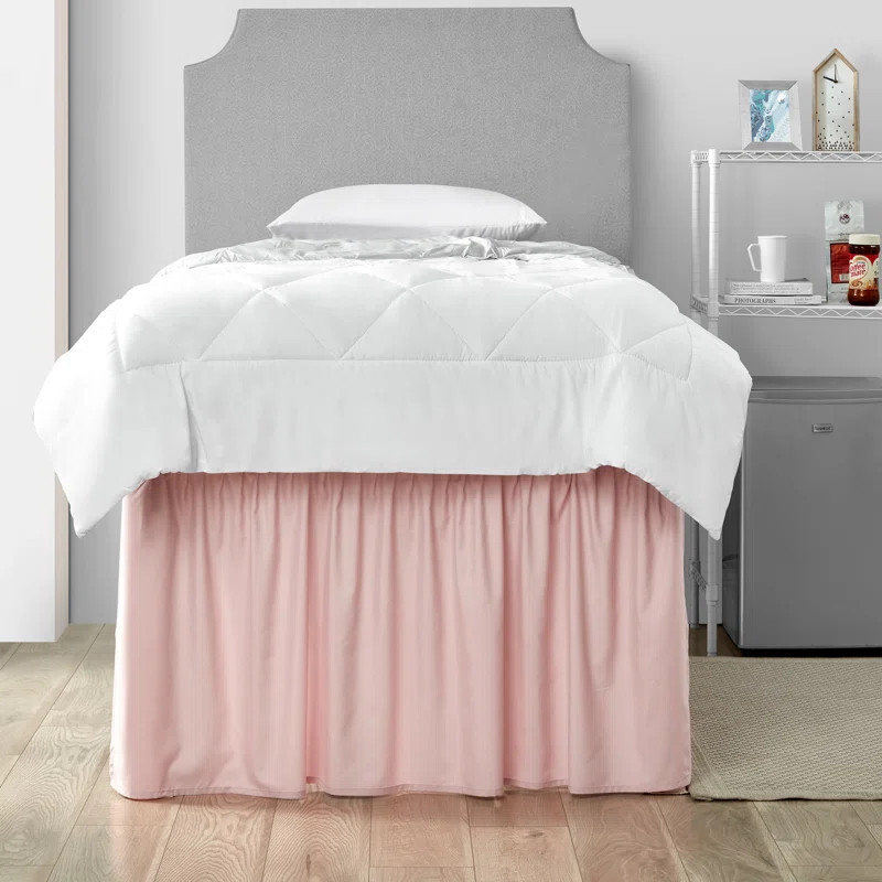 Pleated Wrap Around Bed Skirt (Set of 3) | Wayfair North America