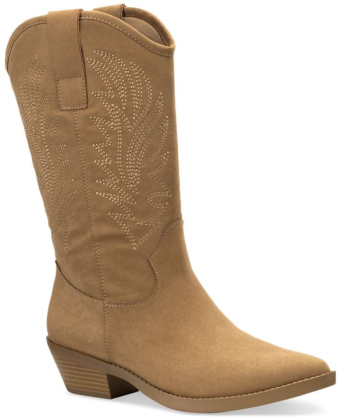 Style & Co Miyyaa Western Booties, Created for Macy's & Reviews - Booties - Shoes - Macy's | Macys (US)