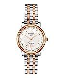 Tissot womens Carson Stainless Steel Dress Watch Two-Tone T1222072203101 | Amazon (US)