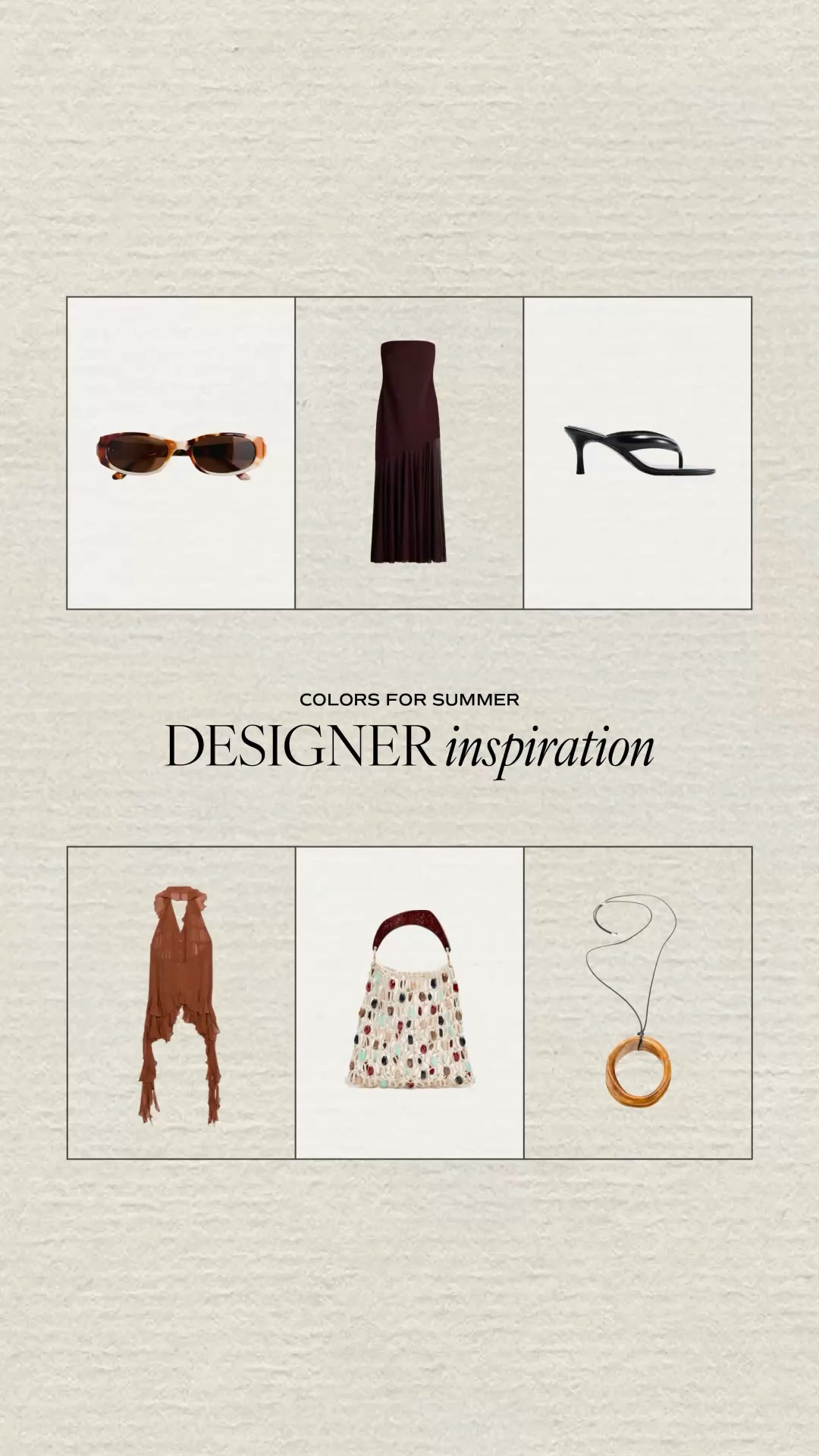 designer inspiration : summer look

publicité.

#LTKdresses #LTKshoes #LTKbag