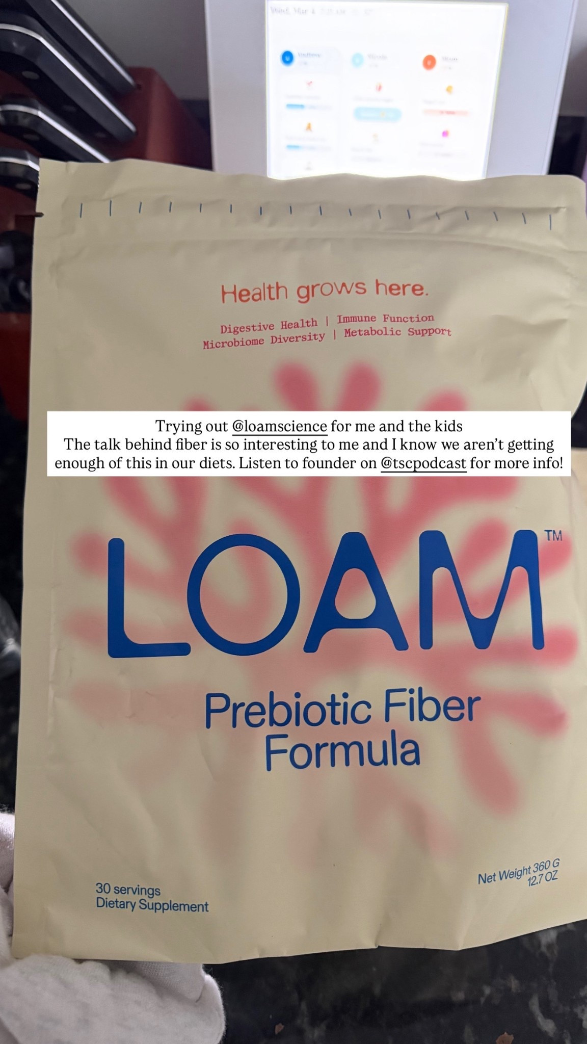 Sadly I could not find loam on LTK,  hit another prebiotic fiber I’ve been recommended with similar science 

#LTKBeauty #LTKmorningroutine #LTKgrwm