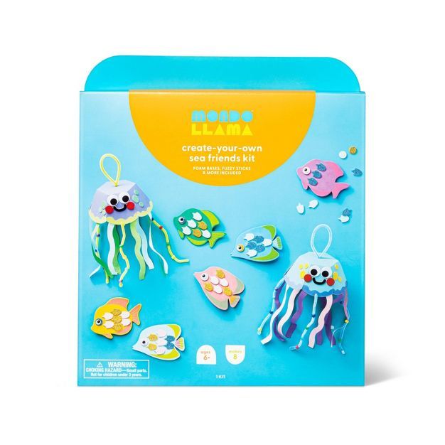 Create-Your-Own Sea Friends Craft Kit - Mondo Llama&#8482; | Target