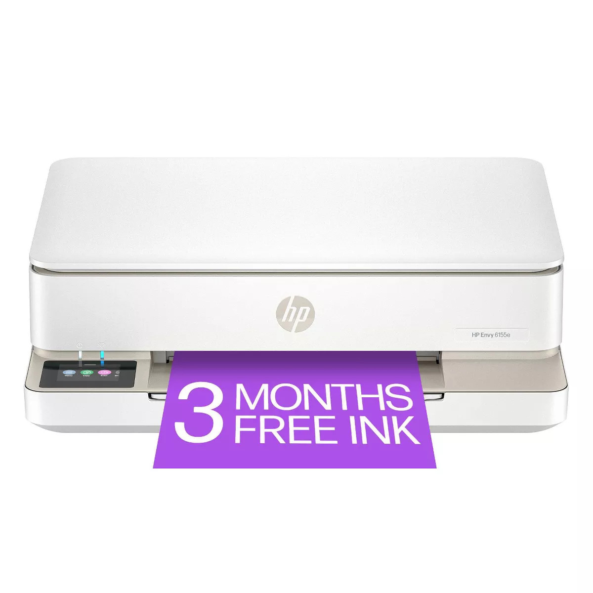 HP Envy 6155e Wireless All-in-One Color Printer Scanner Copier with Instant Ink and HP+ (714L5A) | Target