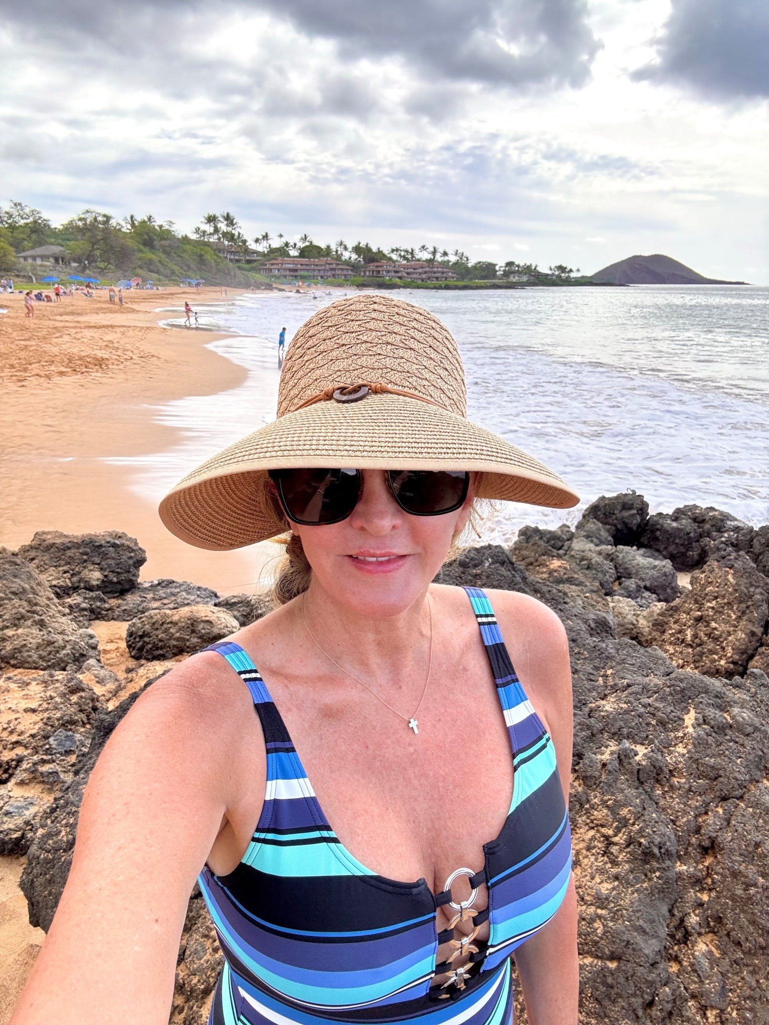 Most tourists miss the prettiest beaches in Maui because they never leave Kaanapali Area. This is a family friendly South Maui Beach called Po'Olenalena. Pack your lunch drinks and towels and enjoy the wide stretch of silky sand beach. Public parking is free. Boogie boarding fun for kids and adults. December through April you can watch whales from the shore.

#LTKTravel #LTKvlog #LTKOver40