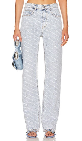 Ez Mid Rise Relaxed in Pebble Bleach & White | Revolve Clothing (Global)