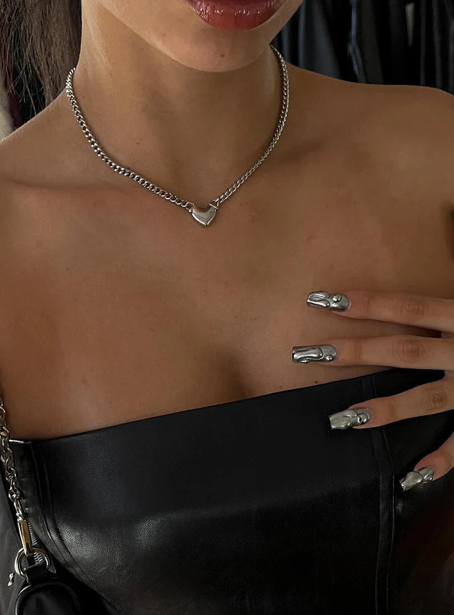 Rata Necklace Silver | Princess Polly US
