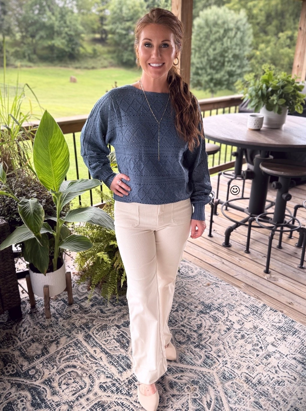 I love affordable outfits and pieces that I can mix and match. Stephanie’s outfit is from Amazon and all pieces come in multiple colors. She is 5’3 and wearing a small in the corduroy pants (turtle dove) and a small in the boatneck top. Another great workwear option. 

#LTKPetite #LTKWorkwear #LTKStyleTip