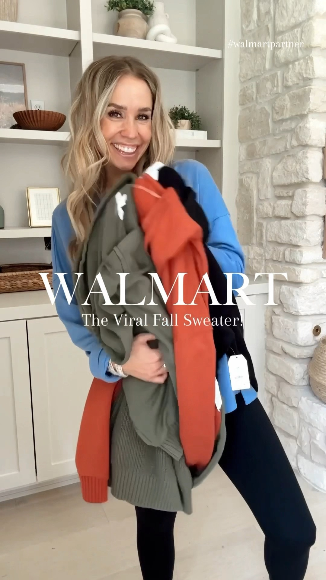 $17.98 Waffle Knit Hoodies are back! Run and grab your size. I did an XL because that’s all my store had. Go up 2 sizes to wear with leggings!🤍

@walmartfashion #walmartpartner #walmartfashion 