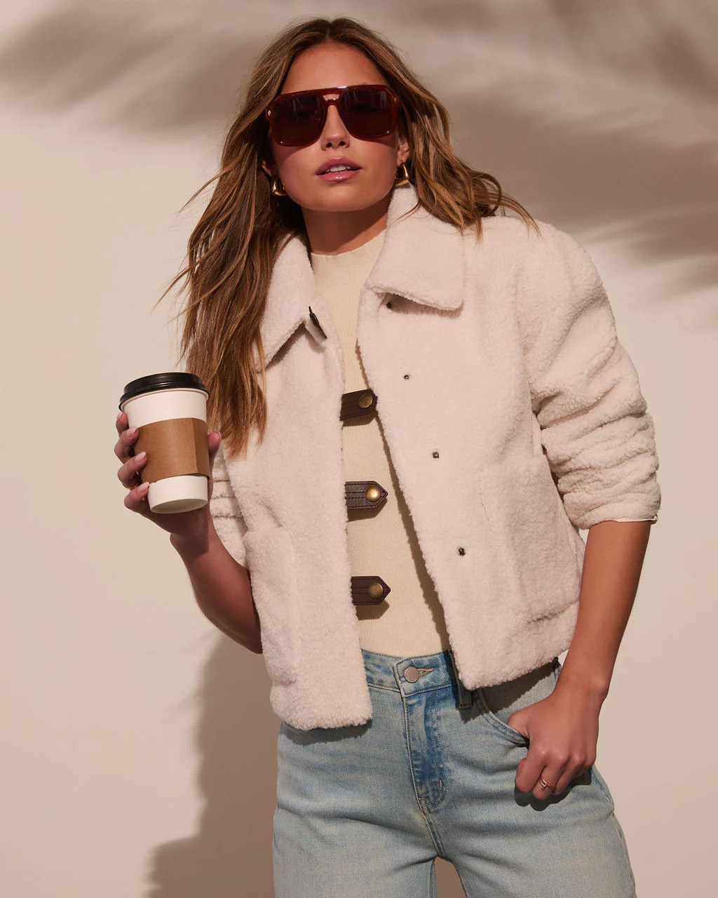 Bundle Up Teddy Coat | VICI