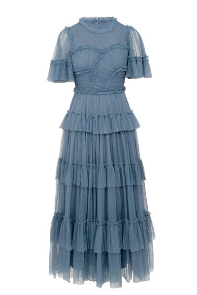 Whimsical Dress in Slate Blue | Ivy City Co