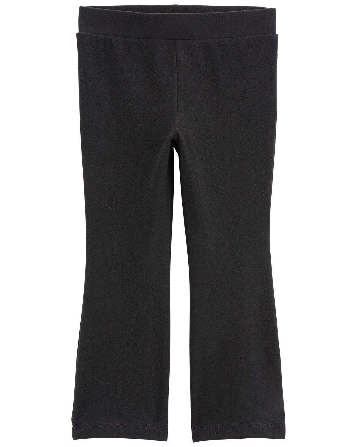 Toddler Flared-Leg Fleece Pants - Black - OshKosh | Carter's | Carter's Inc
