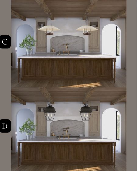 Kitchen Island Pendant options for our new home.  Which one do you like?

European French cottage home style, lightingg

#LTKhome #LTKstyletip