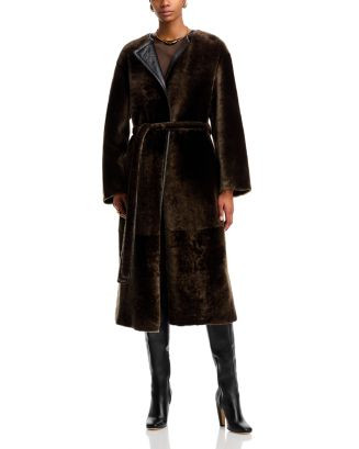 Nour Hammour Berna Shearling Coat  | Bloomingdale's Women | Bloomingdale's (US)