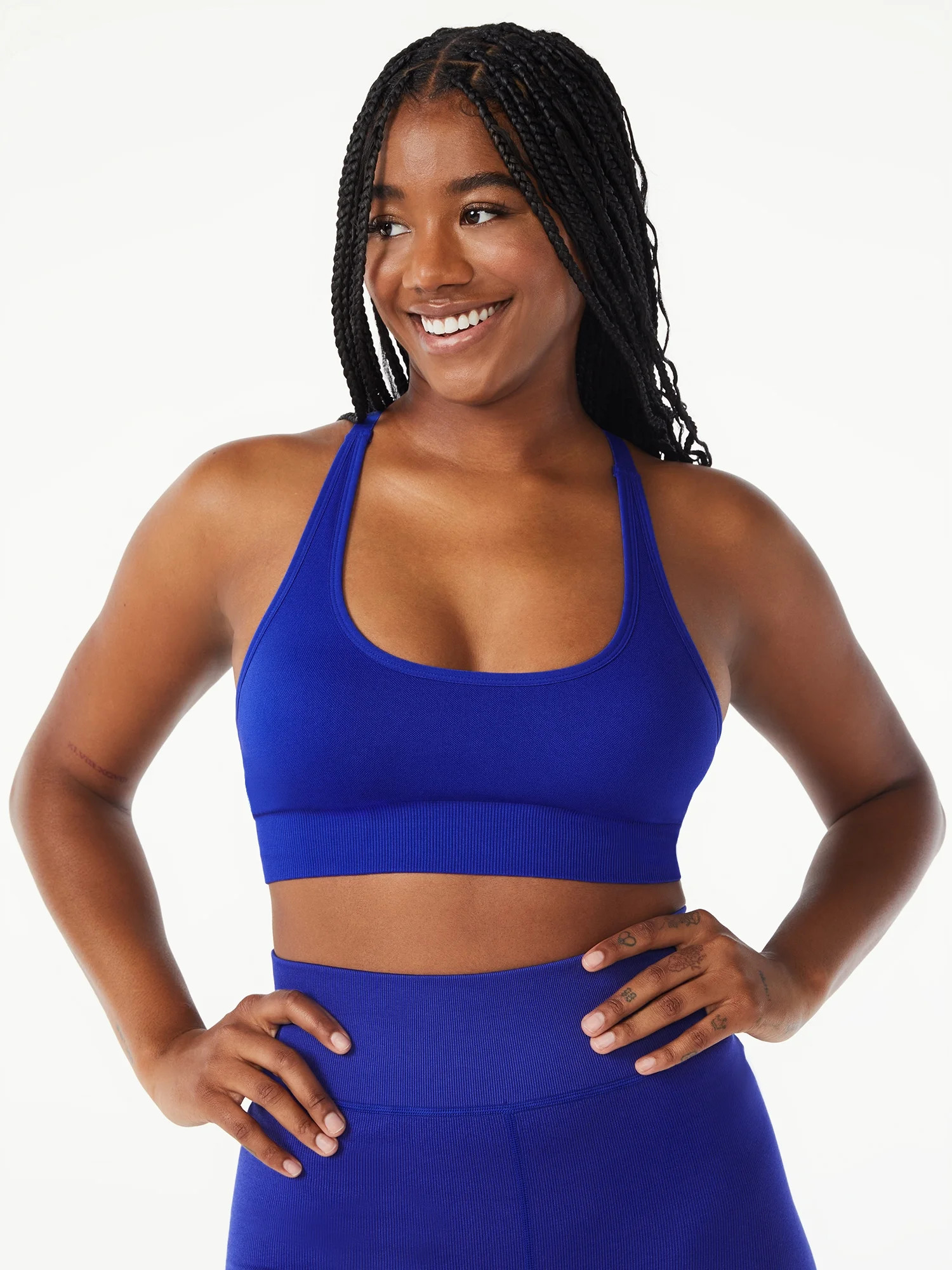Love & Sports Women's Seamless Sports Bra - Walmart.com | Walmart (US)