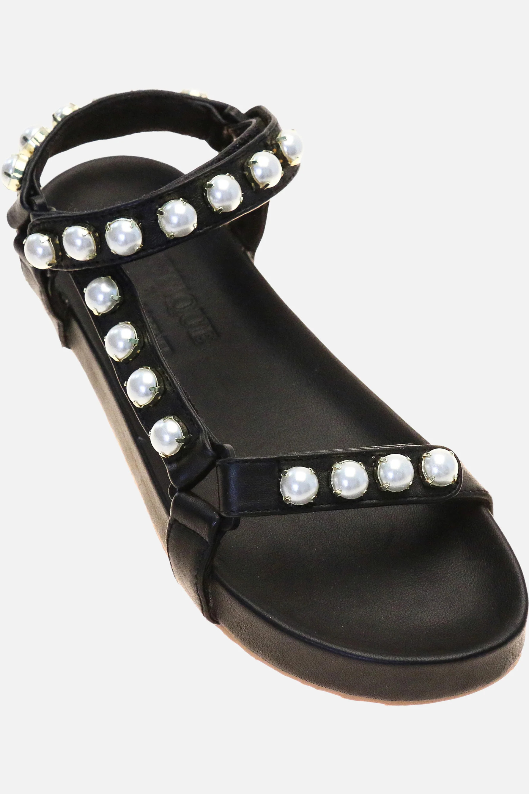 Miranda Pearl Strap Sandals | Bandier