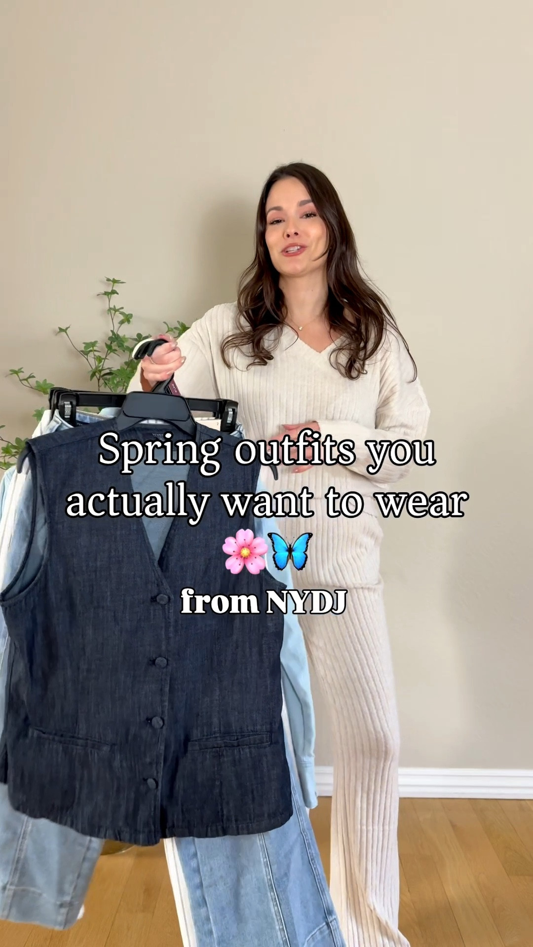 Spring style made easy! 🌸
These NYDJ pieces
are soft, comfy, and fit like a dream - just size down a little, they run big. Loving how versatile they are!

Wide leg jeans, spring outfits, denim vest, denim shirt, jeans, white jeans. Striped jeans, 
@NYDJ #NYDJ #FitsEverything

#LTKhaul #LTKspring #LTKspringtrends